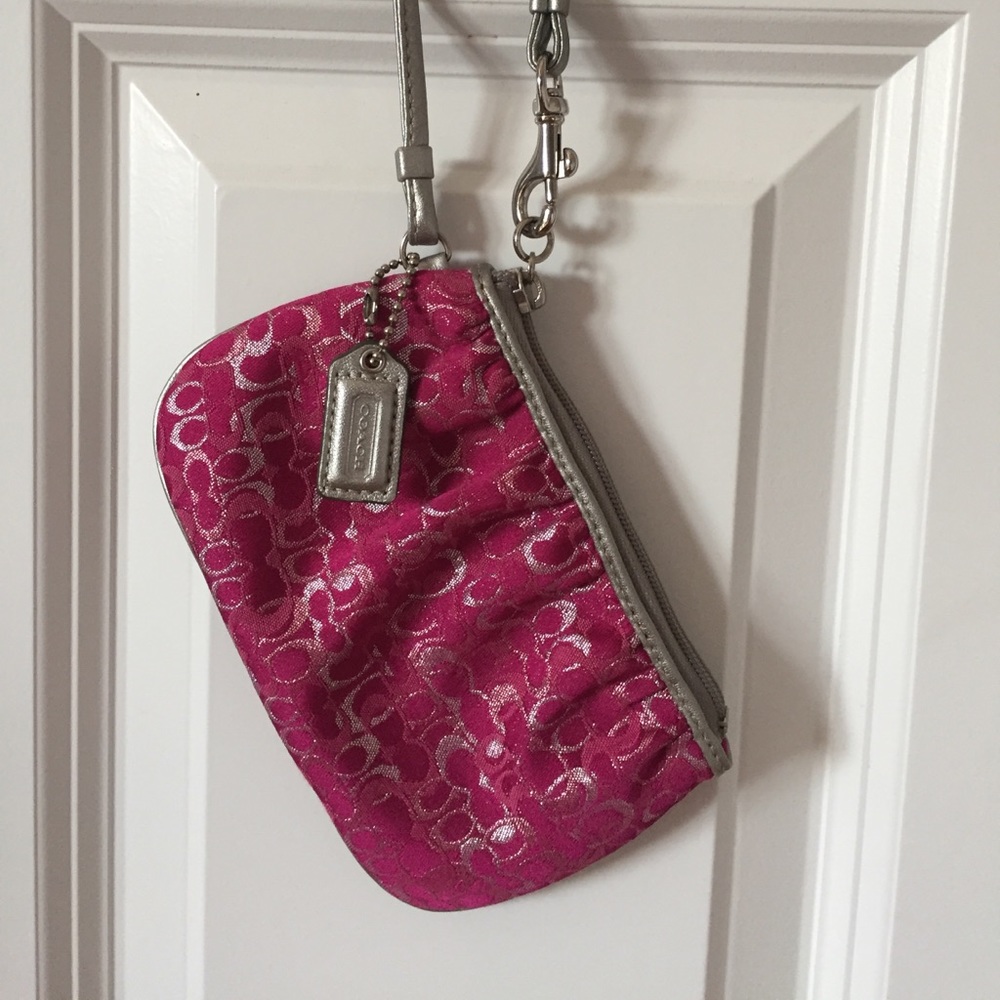 Cute Coach Wristlet!!